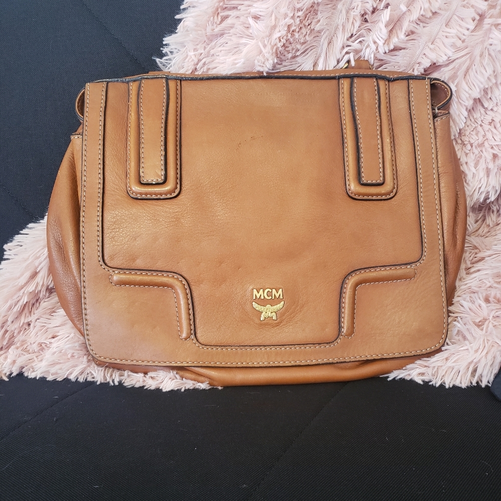 Authentic Leather MCM handbag